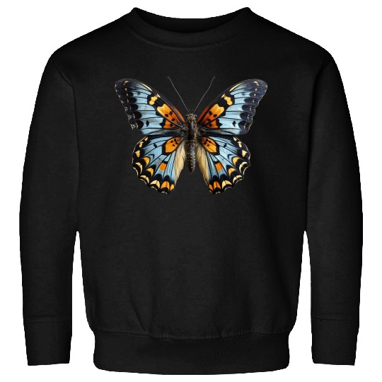 Butterfly Colorful Enchanting Delicate Insects Sweatshirts