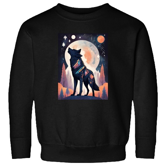 Dreamy Fox Constellation Sweatshirts