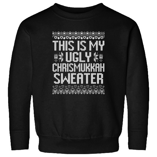 Happy Chrismukkah Christmas Hannukkah Gift Sweatshirts