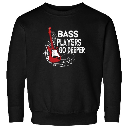 Funny Guitar Bass Players Bass Guitar Guitarist F Sweatshirts