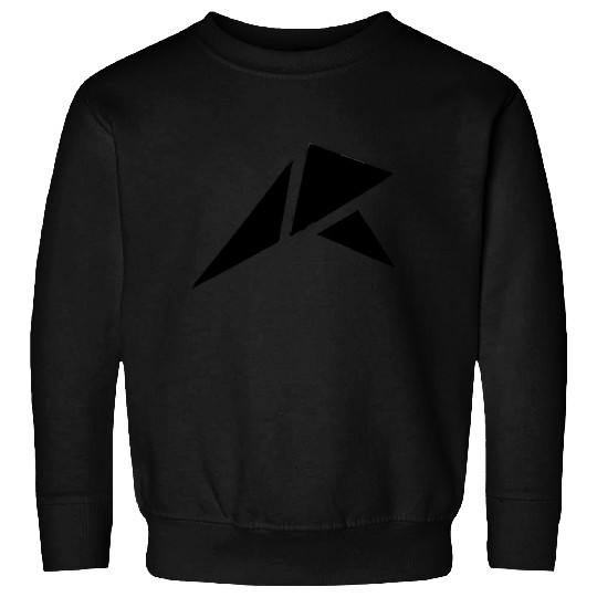 BLACK ABSTRACT DESIGN Sweatshirts