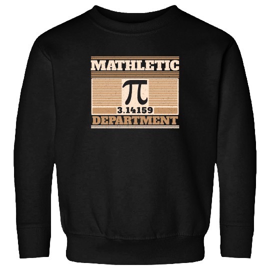 Mathletic Department Funny Pi Day Math Equations Sweatshirts