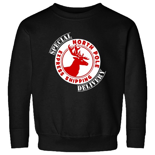 NORTH POLE SPECIAL DELIVERY Sweatshirts