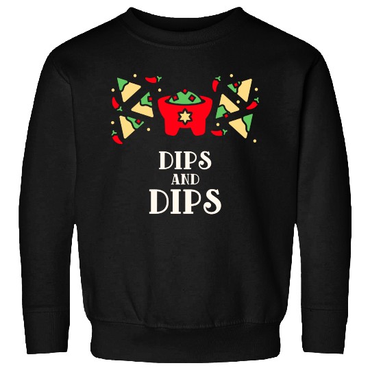 Dips and Dips Avocado Gym Sweatshirts