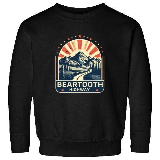 Beartooth Highway US 212 Sweatshirts