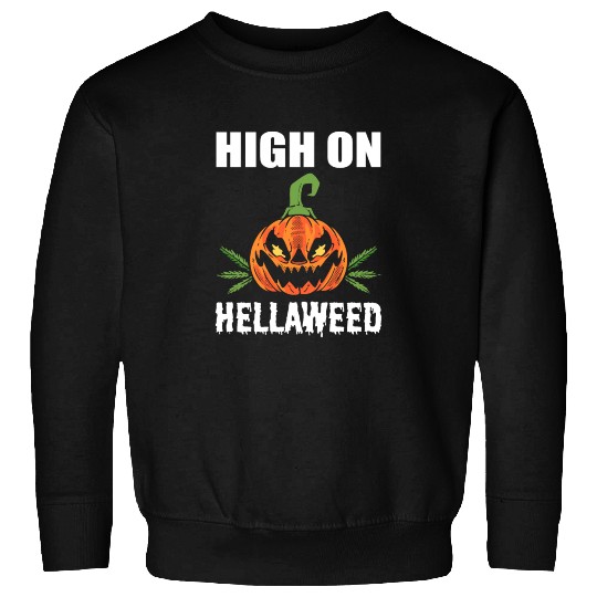 High On Hellaweed Gangster Gift Sweatshirts