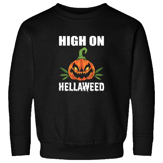 High On Hellaweed Gangster Gift Sweatshirts