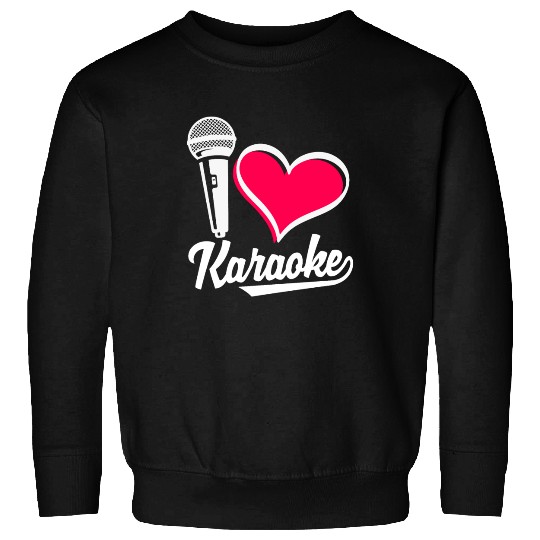 Funny Karaoke Singer Singing Musician Karaoke Gift Sweatshirts