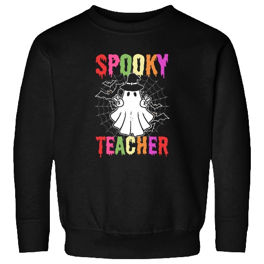 Spooky Teacher Preschool Teacher Sweatshirts