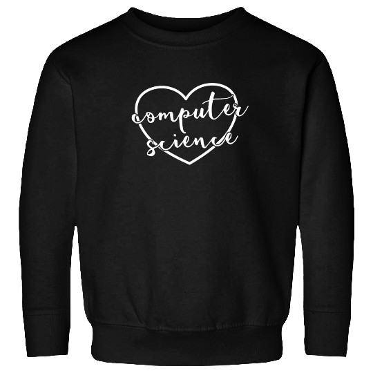 Computer Science Heart Computer Science Teacher Sweatshirts