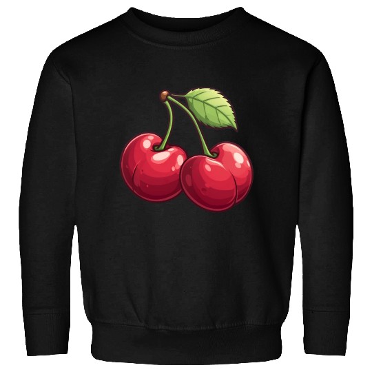 Playful Cherry Sweatshirts