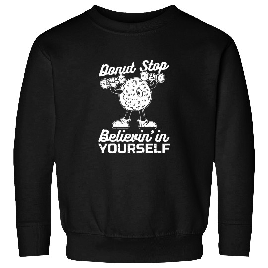 Fitness Donut Funny Donut Gym Sweatshirts