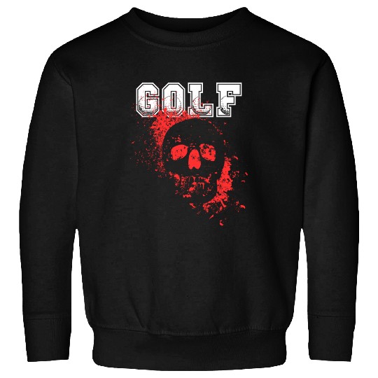 Skull golf Sweatshirts