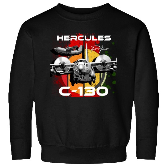 C-130 Hercules Military Aircraft Sweatshirts