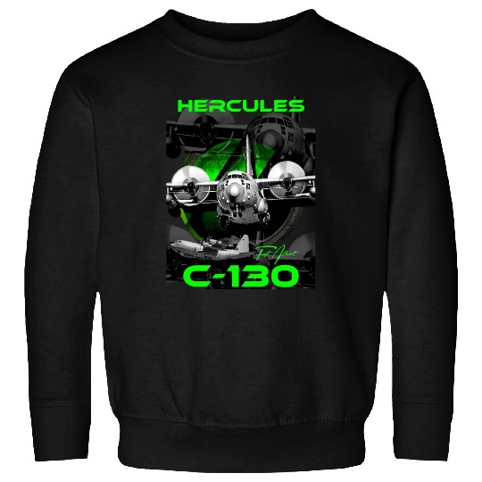 C-130 Hercules Military Aircraft Sweatshirts