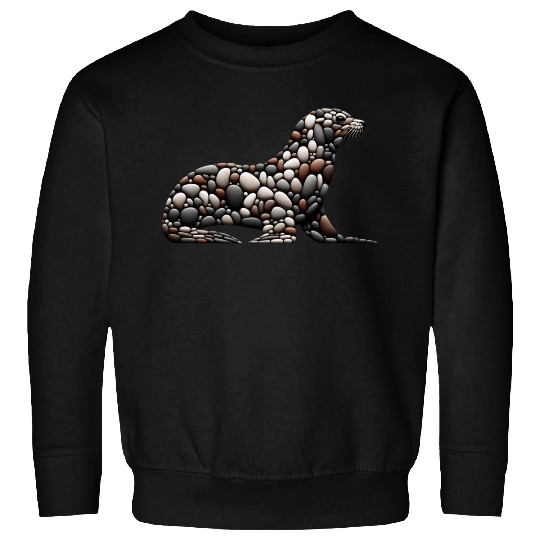 Pebble Seal Silhouette Sweatshirts