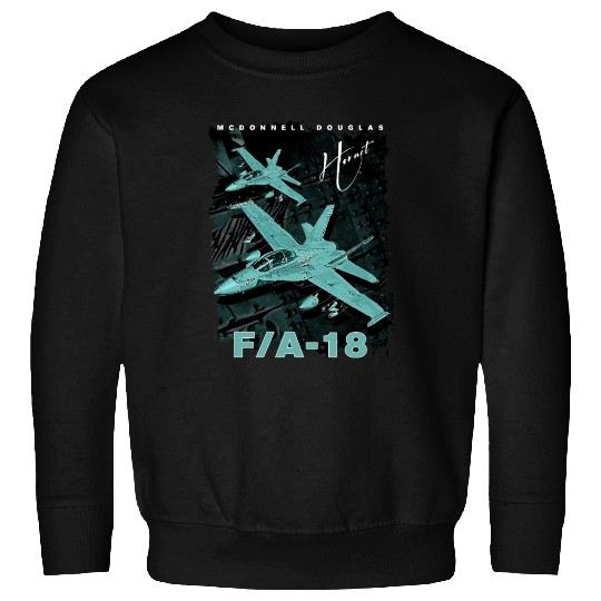 F18 Hornet Us Air Force Fighterjet Sweatshirts
