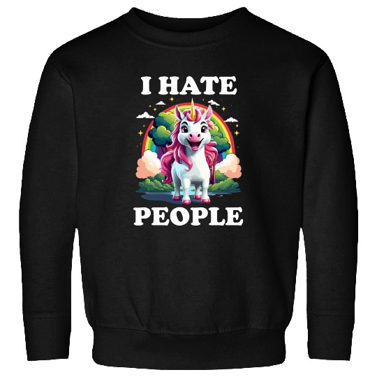 I HATE PEOPLE Sweatshirts
