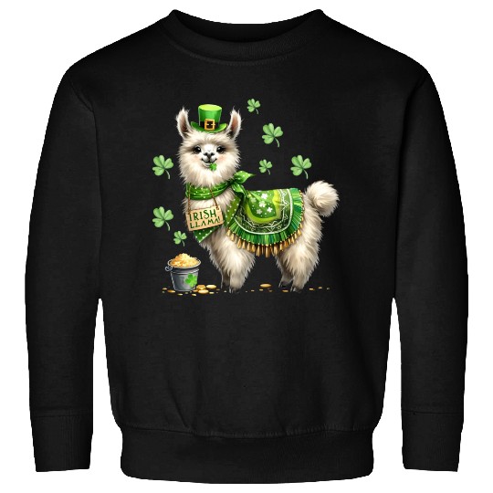 Irish LLama St Patrick Day Sweatshirts