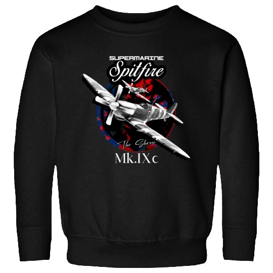 Supermarine Spitfire MK.IXc WW2 Fighter Plane Sweatshirts