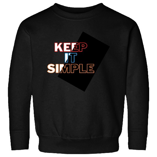 Minimalist Mastery: Keep It Simple Apparel Sweatshirts