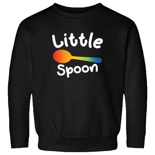 Little Spoon LGBT Pride Gay Lesbian Couple Love Sweatshirts