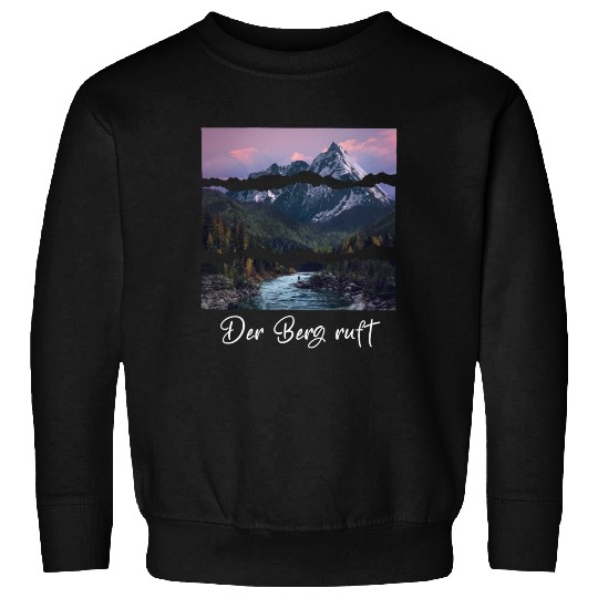 the mountain is calling Sweatshirts