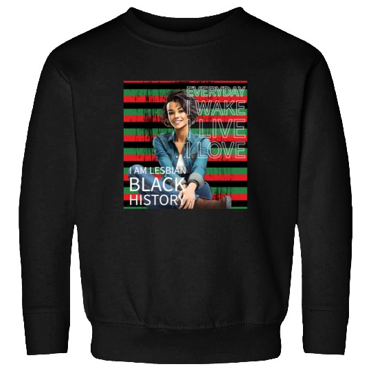 Lesbian Black History Sweatshirts