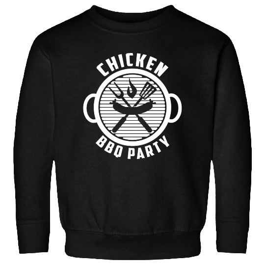 Chicken BBQ Party - BBQ Barbeque Sweatshirts