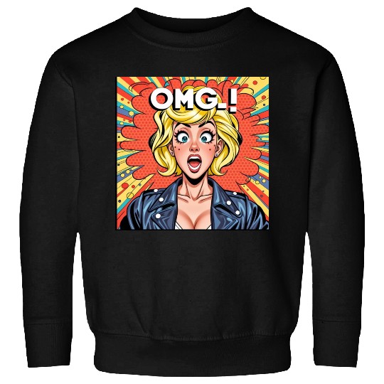 OMG Funny comics Sweatshirts