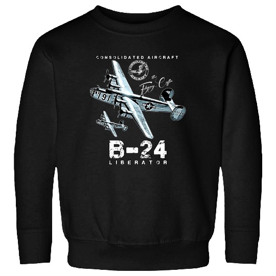B24 Liberator The Flying Coffin WW2 Heavy Bomber A Sweatshirts