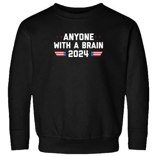2024 Brain Vote Democracy Anti-Trump Sweatshirts