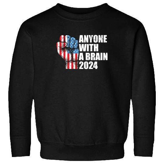 2024 Brain Vote Democracy Anti-Trump Sweatshirts