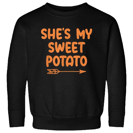 My Sweet Potato Couple Women Sweatshirts