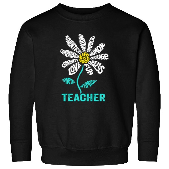 Teacher Daisy Sweatshirts