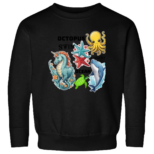 Deep ocean life Sweatshirts