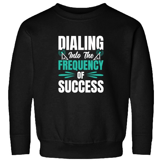 Radio Moderator Frequency Program Speaker Sweatshirts