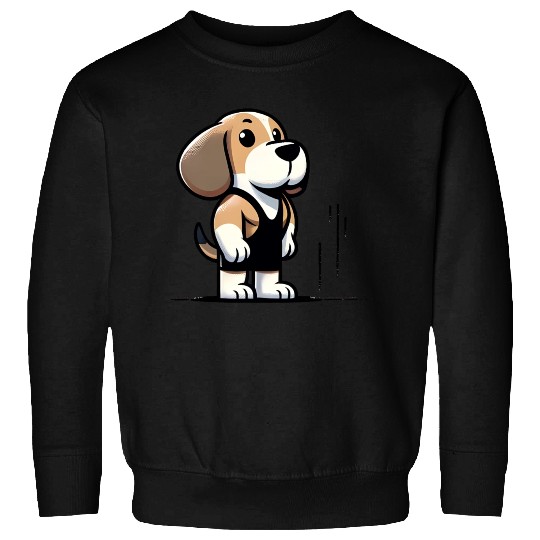 Beagle Buff: Hitting the Gym in Style Sweatshirts