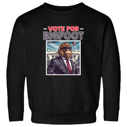 Presidential elections 2024 Bigfoot Sweatshirts