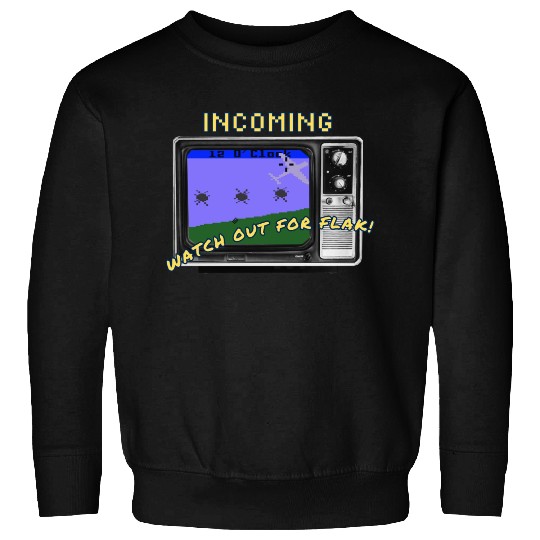 B17 Bomber Video Game Design - Watch Out for Flak! Sweatshirts