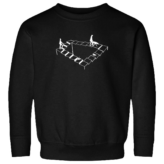 Optical Illusion Architect Penrose Steps Illusion Sweatshirts