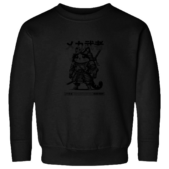 Kitty Cat Musha Pets Sweatshirts