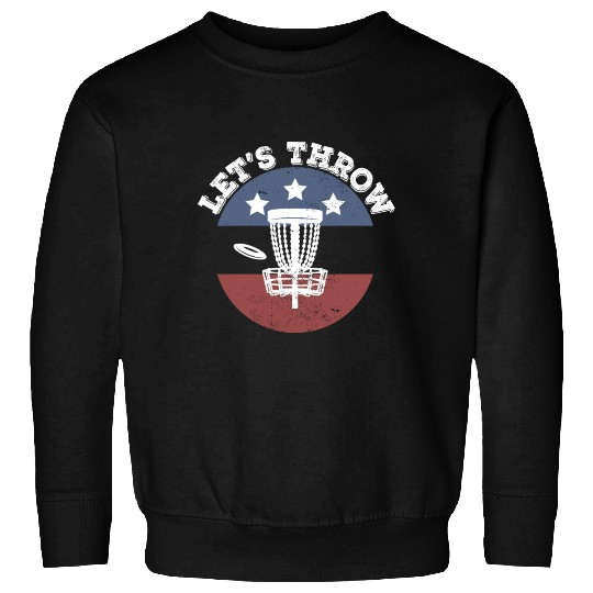 Disc Golf Player American Disc Golfer Sweatshirts