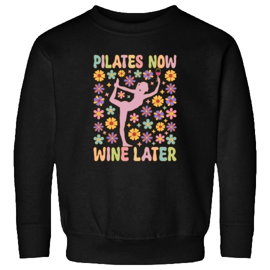 Instructor Yoga Exercise Wine Lover Sweatshirts