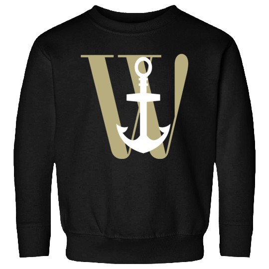 Wanchor W Anchor Essential,Hunter, pirate, ship Sweatshirts