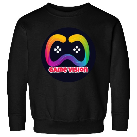 Game Vision Official YouTube Channel Logo Sweatshirts