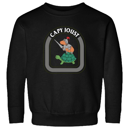Capybara Sweatshirts, Capy Joust Sweatshirts, Gift For Joust