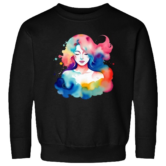 Color splash zodiac: Virgo Sweatshirts