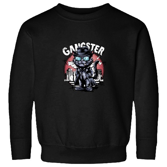 cat gangster Sweatshirts