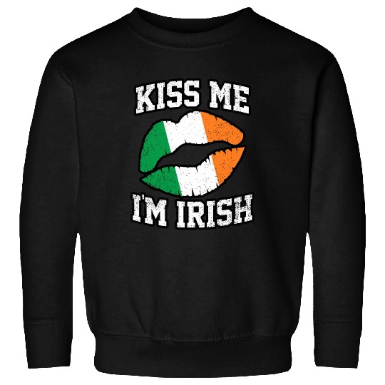 KISS ME IM IRISH ST PATRICKS DAY Sweatshirts